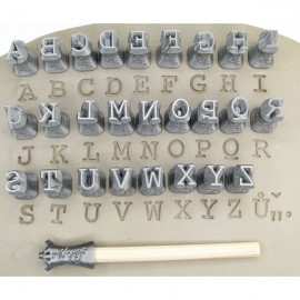 Courier Alphabet Set 0.4 inch by Spectrum